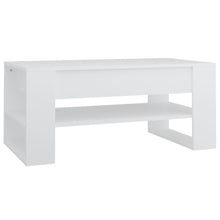 Salontafel 02X55X45 Cm Bewerkt Hout Wit