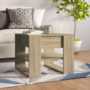 Coffee Table 55.5X55X45 Cm Engineered Wood Sonoma Oak Color
