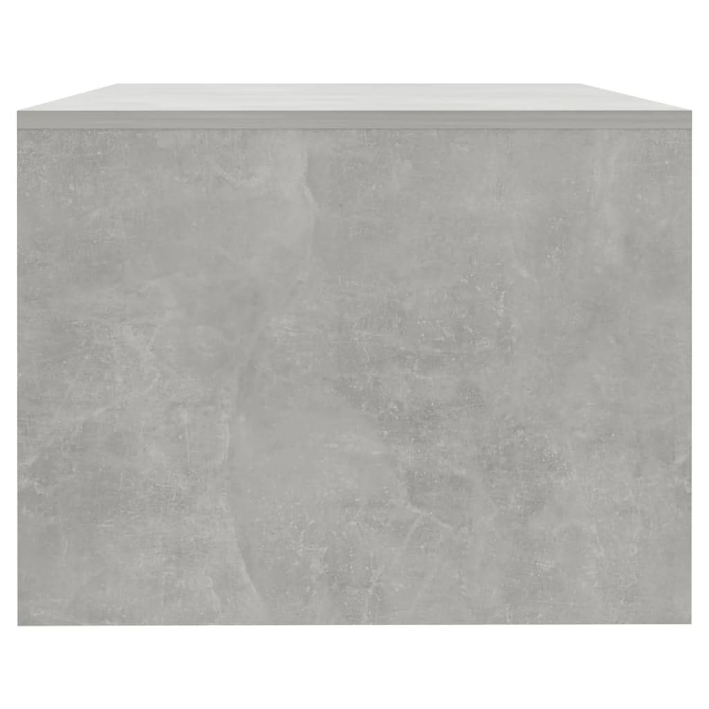 Salontafel 02X55X42 Cm Bewerkt Hout Betongrijs