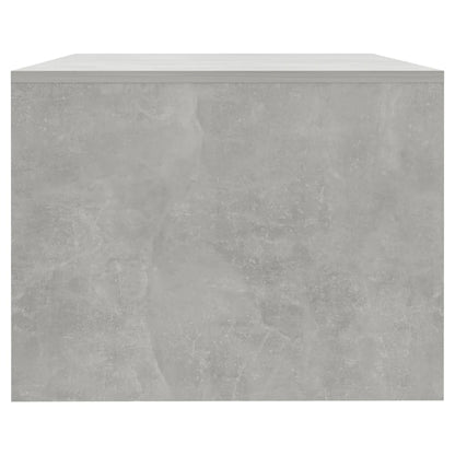 Salontafel 02X55X42 Cm Bewerkt Hout Betongrijs