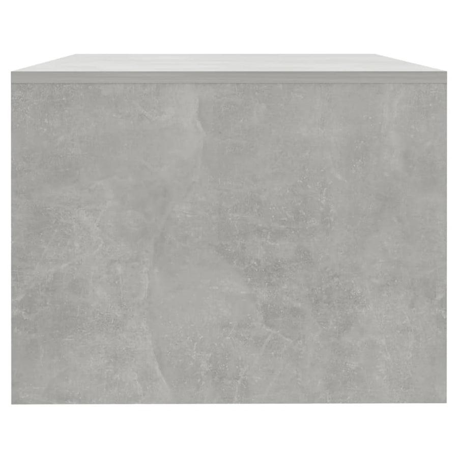 Salontafel 02X55X42 Cm Bewerkt Hout Betongrijs