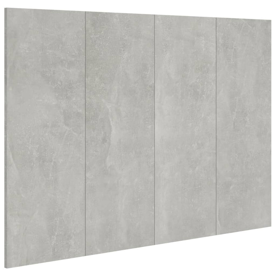 Hoofdbord 20X,5X80 Cm Bewerkt Hout Betongrijs