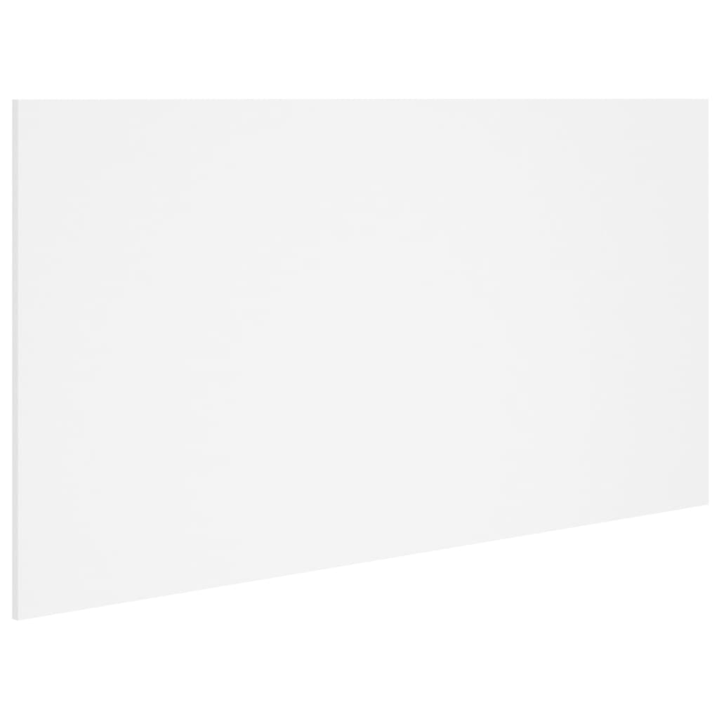 Hoofdbord 160x1,5x80 cm bewerkt hout wit Wit