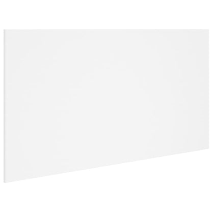 Hoofdbord 160x1,5x80 cm bewerkt hout wit Wit