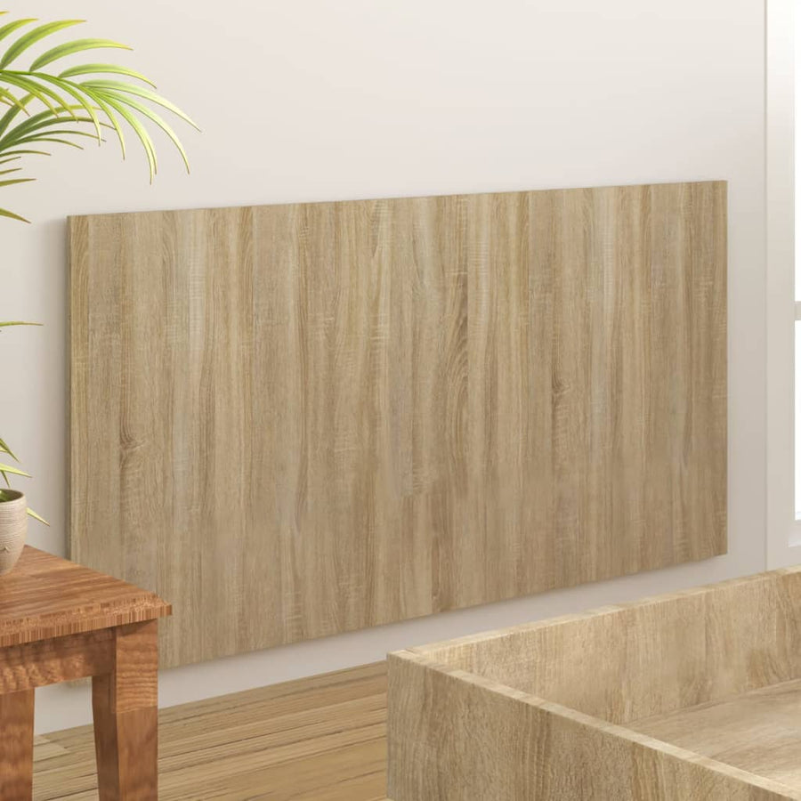 Hoofdbord 60X,5X80 Cm Bewerkt Hout Kleurig Sonoma eiken