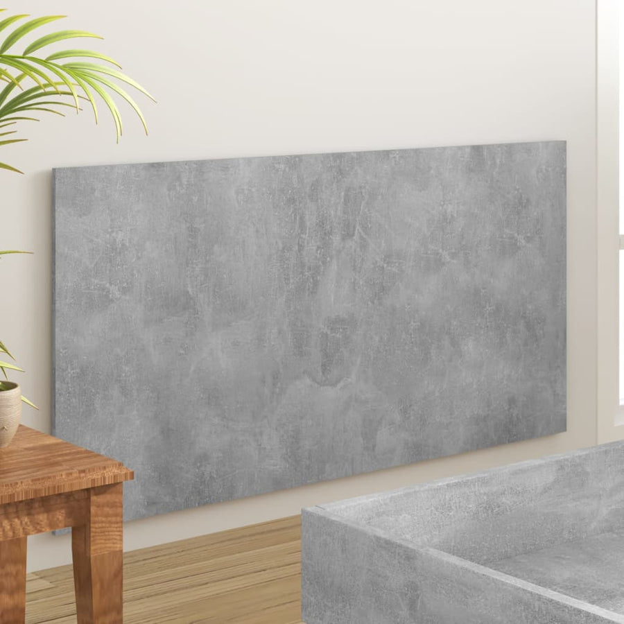 Hoofdbord 60X,5X80 Cm Bewerkt Hout Betongrijs