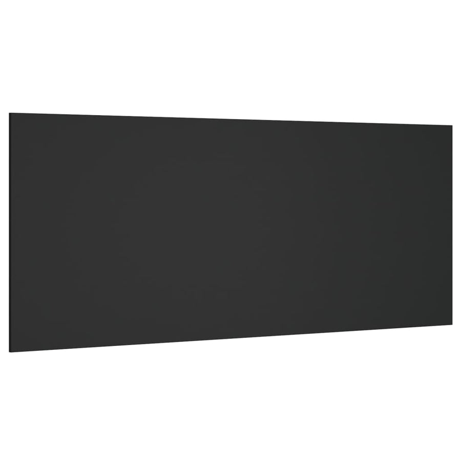 Hoofdbord 200X,5X80 Cm Bewerkt Hout Zwart