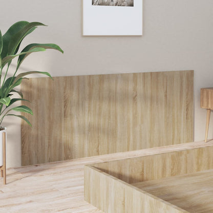 Hoofdbord 200X,5X80 Cm Bewerkt Hout Kleurig Sonoma eiken