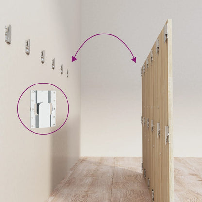 Hoofdbord 200X,5X80 Cm Bewerkt Hout Kleurig Sonoma eiken