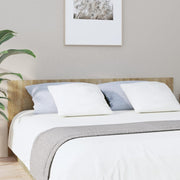 Headboard 200x1.5x80 cm engineered wood Sonoma oak colour