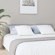Headboard 200x1.5x80 cm treated wood concrete grey