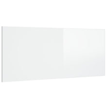 Hoofdbord 200X,5X80 Cm Bewerkt Hout Hoogglans wit