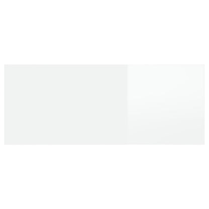 Hoofdbord 200X,5X80 Cm Bewerkt Hout Hoogglans wit