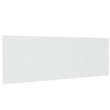 Hoofdbord Wandmodel 240X,5X80 Cm Bewerkt Hout Wit