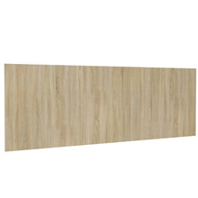 Hoofdbord Wandmodel 240X,5X80 Cm Bewerkt Hout Sonoma Eiken Bruin