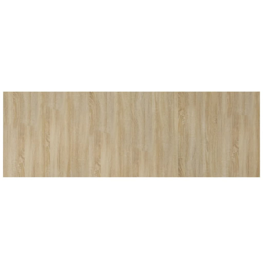 Hoofdbord Wandmodel 240X,5X80 Cm Bewerkt Hout Sonoma Eiken Bruin
