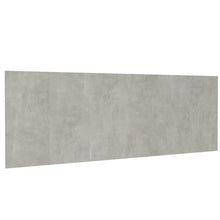 Hoofdbord Wandmodel 240X,5X80 Cm Bewerkt Hout Betongrijs