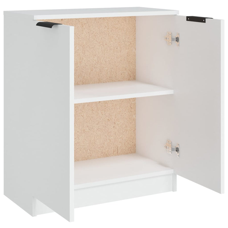 Dressoir 60X30X70 Cm Bewerkt Hout Wit