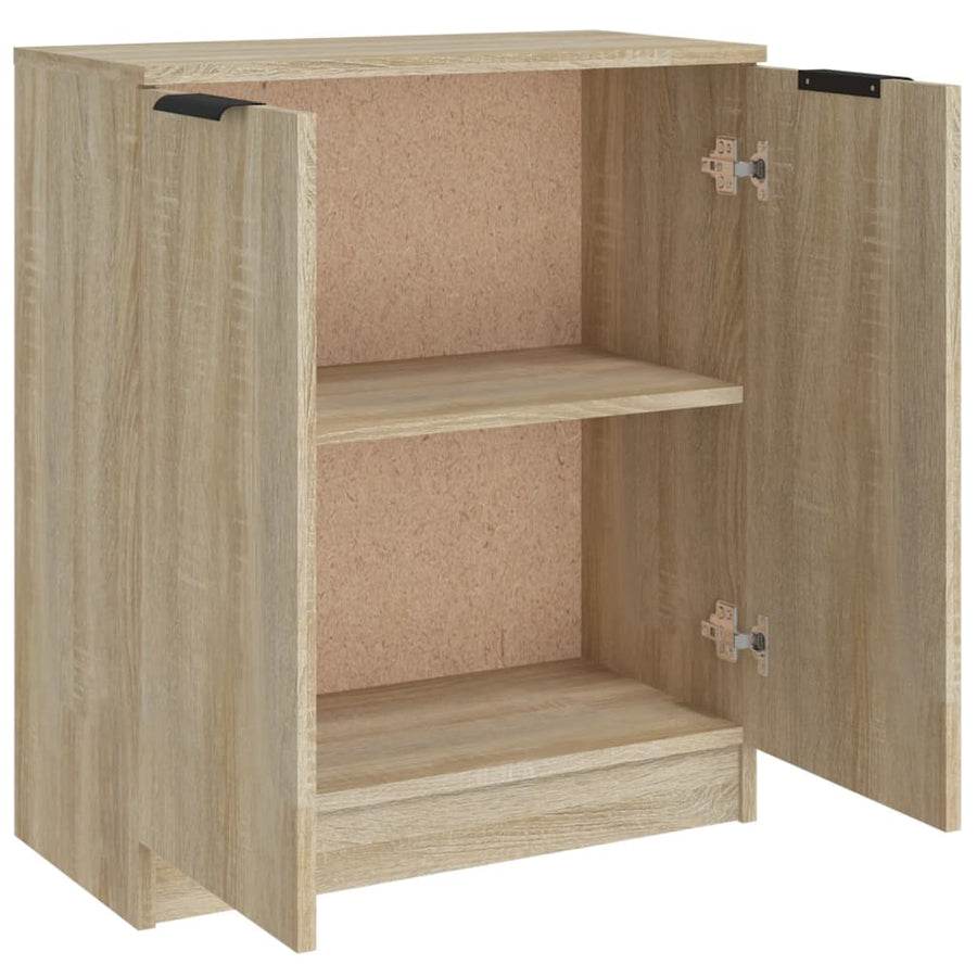 Dressoir 60X30X70 Cm Bewerkt Hout Kleurig Sonoma eiken