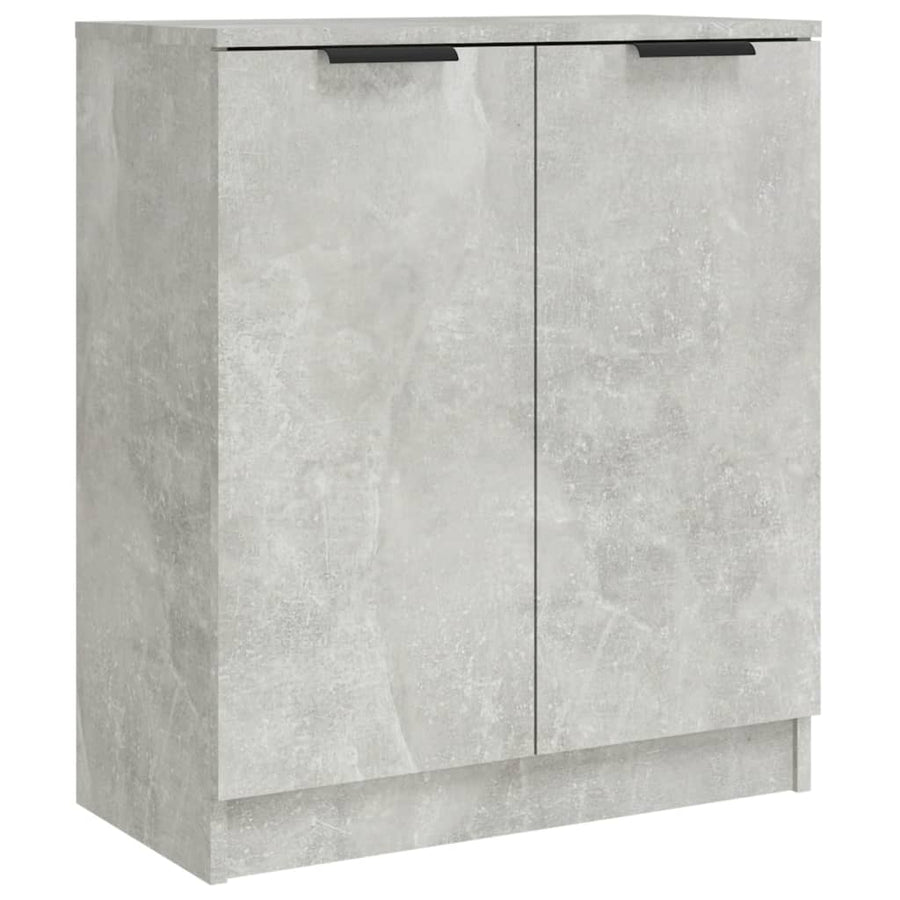 Dressoir 60X30X70 Cm Bewerkt Hout Betongrijs