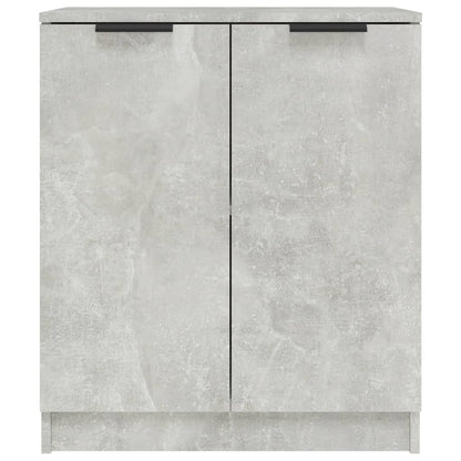 Dressoir 60X30X70 Cm Bewerkt Hout Betongrijs