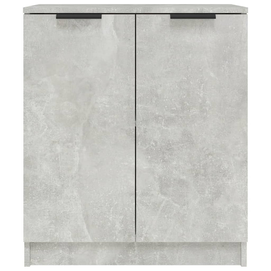 Dressoir 60X30X70 Cm Bewerkt Hout Betongrijs