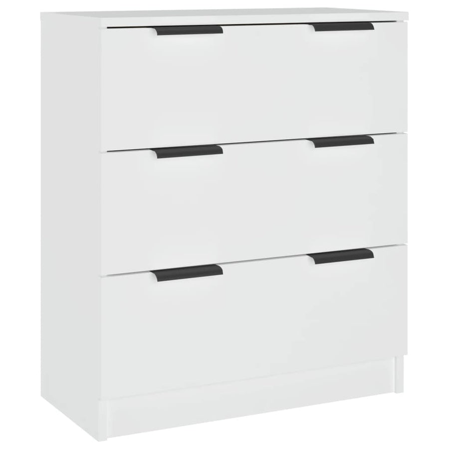 Dressoir 60X30X70 Cm Bewerkt Hout Wit