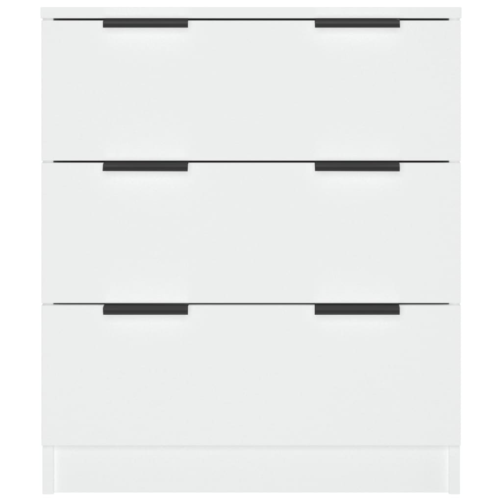 Dressoir 60X30X70 Cm Bewerkt Hout Wit