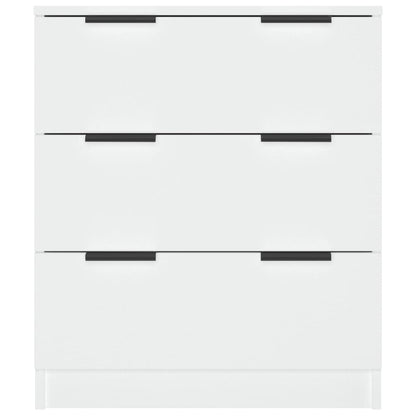 Dressoir 60X30X70 Cm Bewerkt Hout Wit