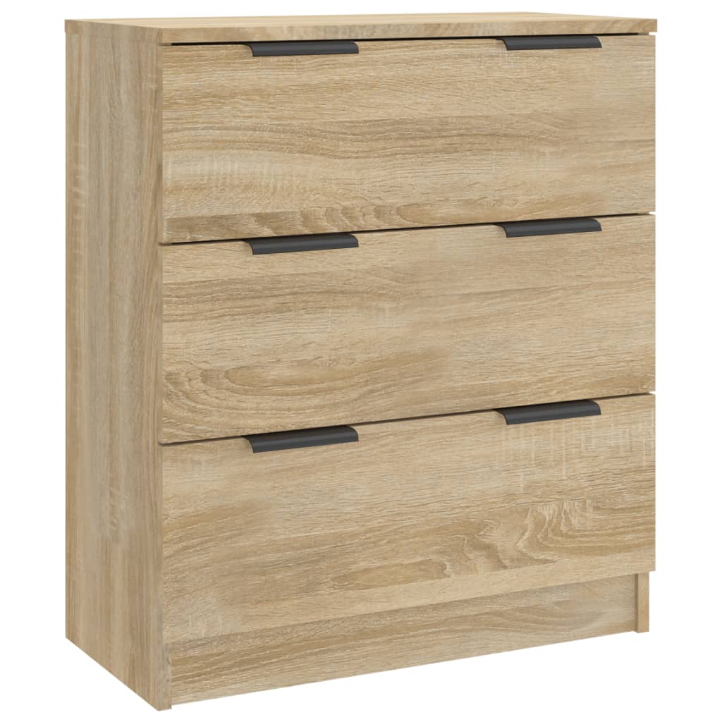 Dressoir 60X30X70 Cm Bewerkt Hout Kleurig Sonoma eiken