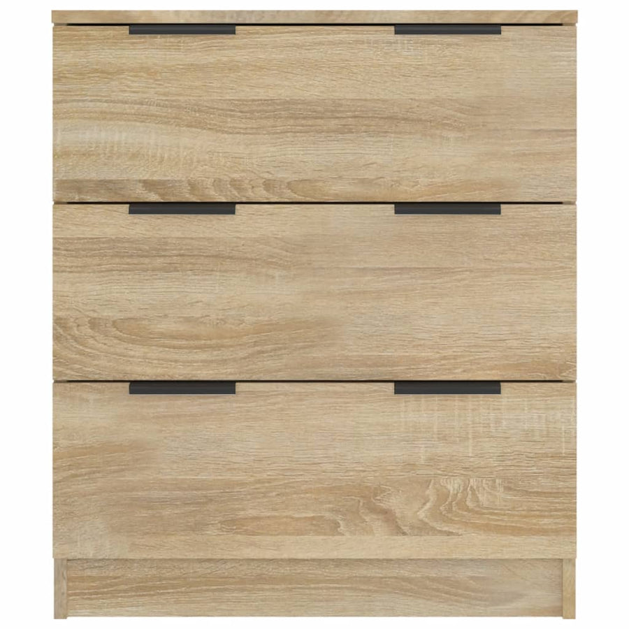 Dressoir 60X30X70 Cm Bewerkt Hout Kleurig Sonoma eiken