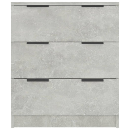 Dressoir 60X30X70 Cm Bewerkt Hout Betongrijs