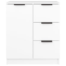 Dressoir 60X30X70 Cm Bewerkt Hout Wit