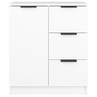 Dressoir 60X30X70 Cm Bewerkt Hout Wit