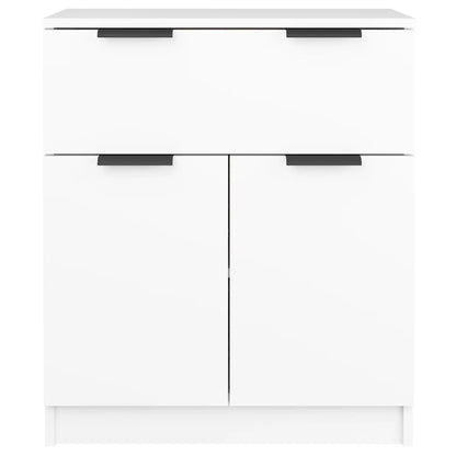 Dressoir 60X30X70 Cm Bewerkt Hout Wit