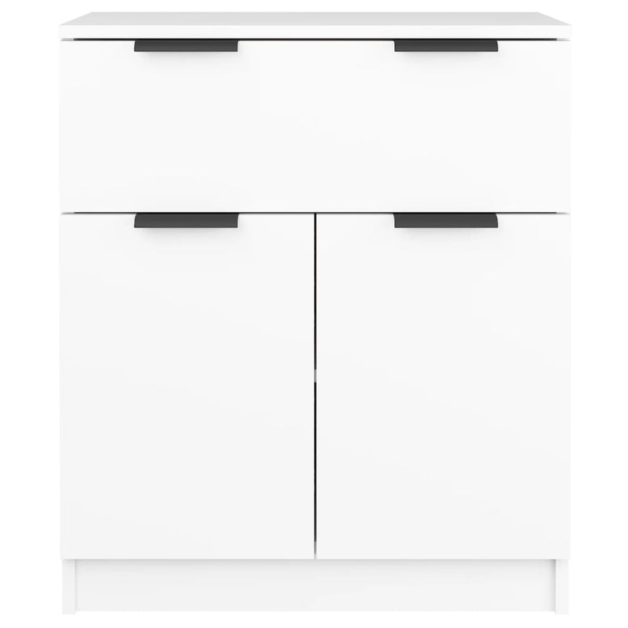 Dressoir 60X30X70 Cm Bewerkt Hout Wit