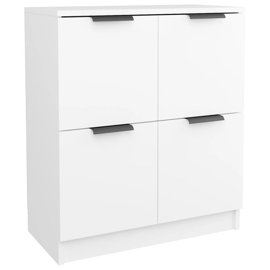 Dressoir 60X30X70 Cm Bewerkt Hout Wit