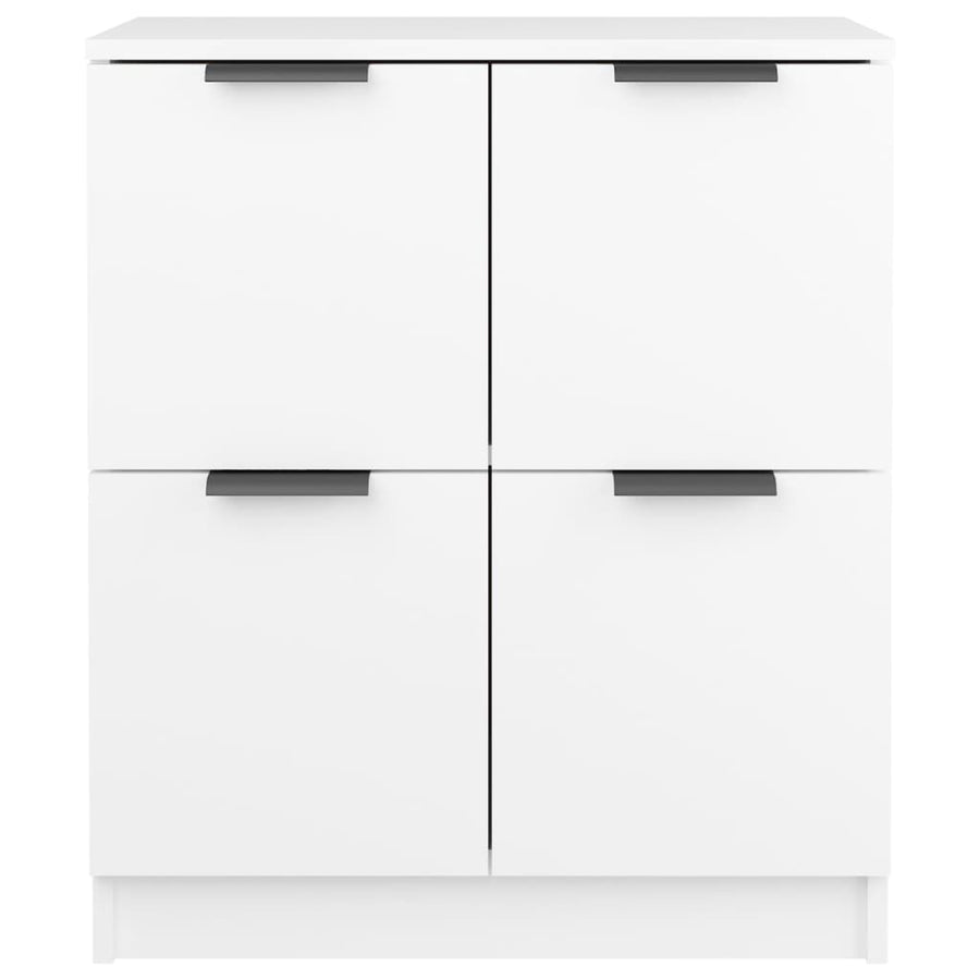Dressoir 60X30X70 Cm Bewerkt Hout Wit