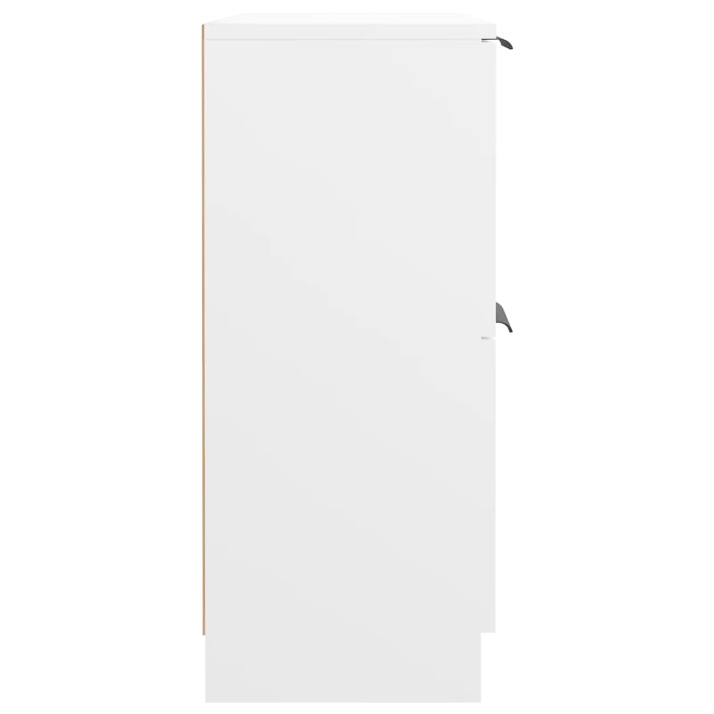 Dressoir 60X30X70 Cm Bewerkt Hout Wit