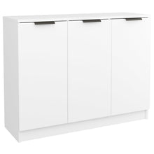 Dressoir 90,5X30X70 Cm Bewerkt Hout Wit