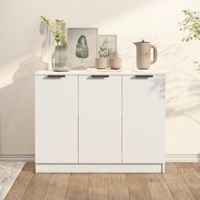 Dressoir 90,5X30X70 Cm Bewerkt Hout Wit