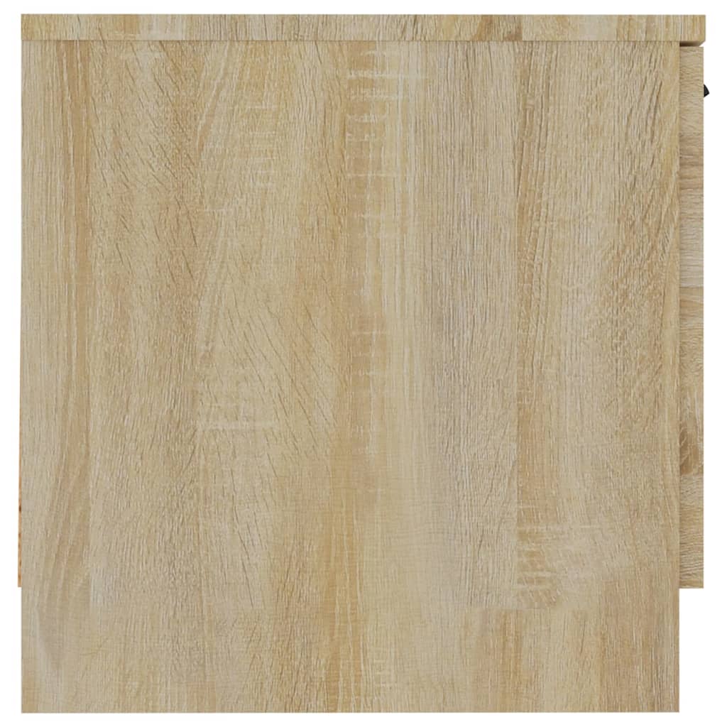 Nachtkastjes 40X39X40 Cm Kleurig 2 Sonoma eiken