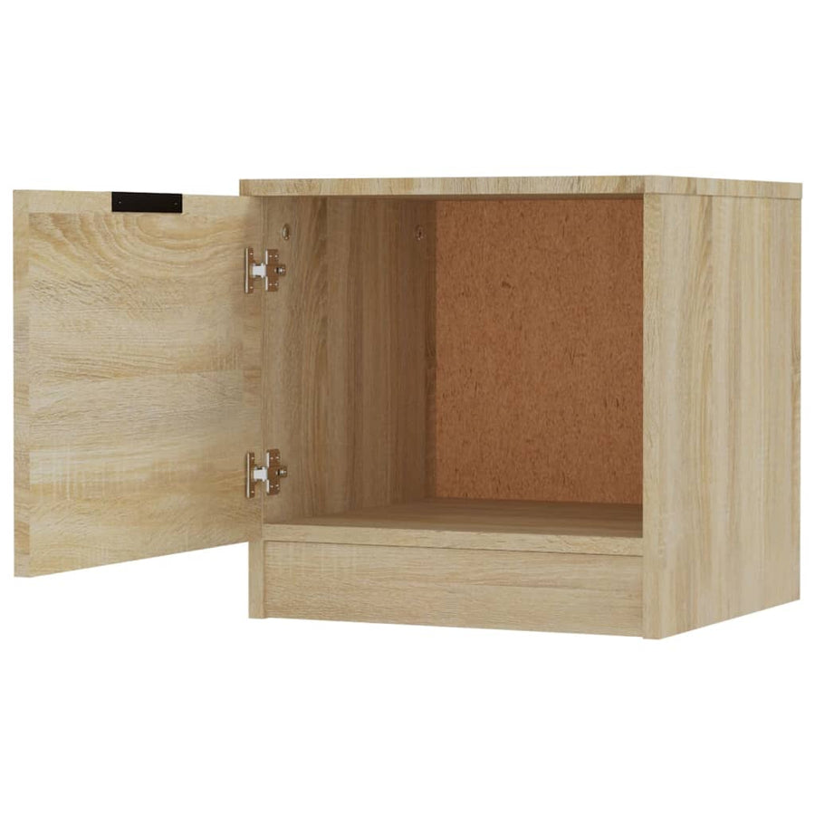 Nachtkastjes 40X39X40 Cm Kleurig 2 Sonoma eiken