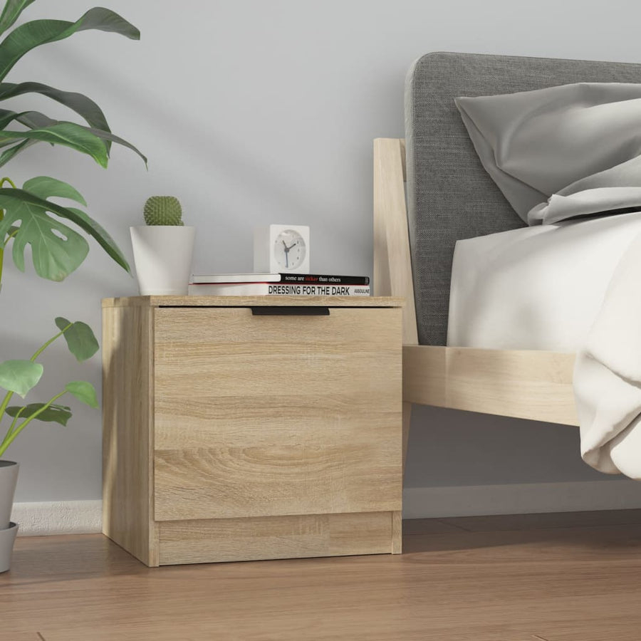 Nachtkastjes 40X39X40 Cm Kleurig 2 Sonoma eiken
