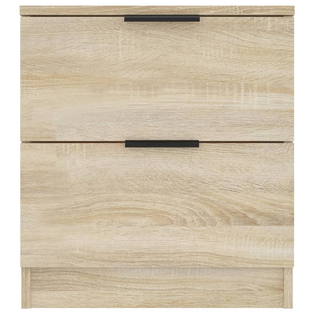 Nachtkastjes 2 St Bewerkt Hout Sonoma Eikenkleurig