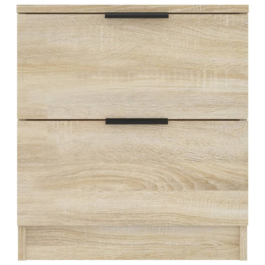 Nachtkastjes 2 St Bewerkt Hout Sonoma Eikenkleurig