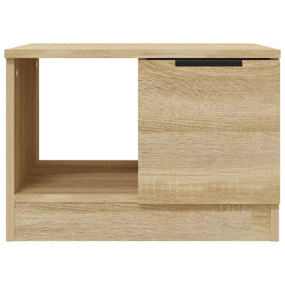 Salontafel 50X50X36 Cm Bewerkt Hout Kleurig Sonoma eiken