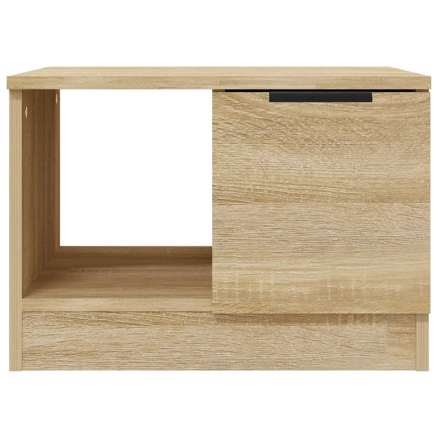 Salontafel 50X50X36 Cm Bewerkt Hout Kleurig Sonoma eiken
