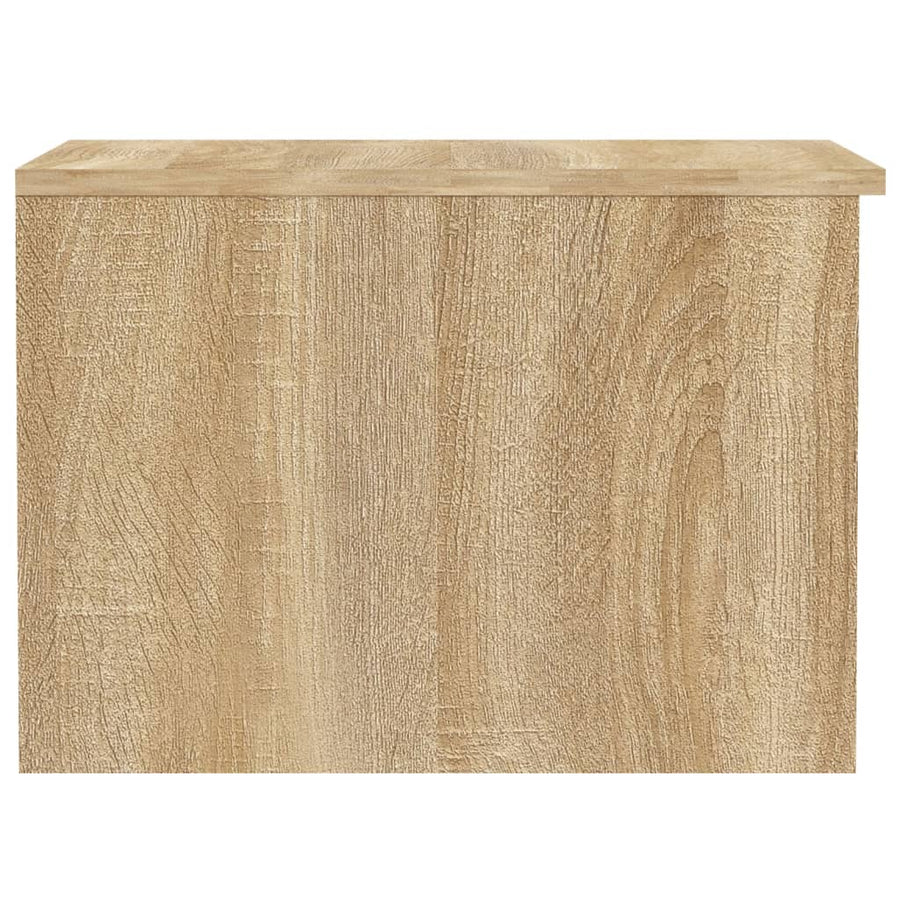 Salontafel 50X50X36 Cm Bewerkt Hout Kleurig Sonoma eiken