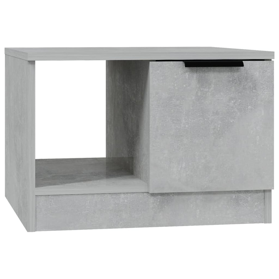 Salontafel 50X50X36 Cm Bewerkt Hout Betongrijs